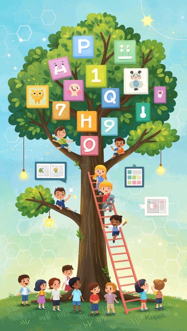 Free Magical Learning Tree Image - Education, Learning, Children ...