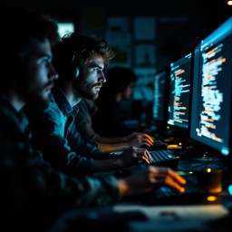 Free Night Coding Session Image - Coding, Programming, Developers ...