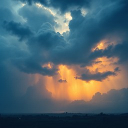 Free Storm Meets Sunset Image - Storm, Clouds, Sunset | Download at ...