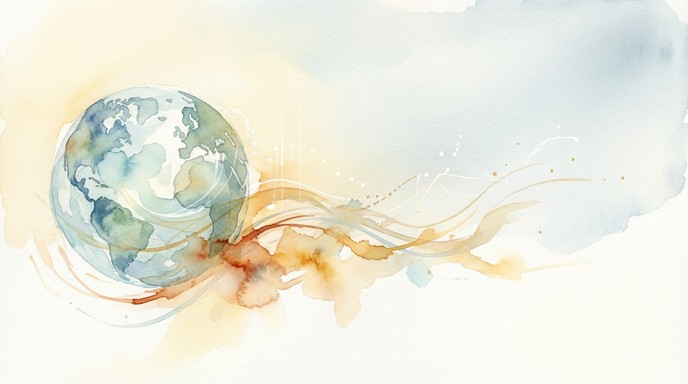 Translucent Earth Drawing Free Earth Data Flowing Image - Watercolor, Earth, Globe | Download at ...