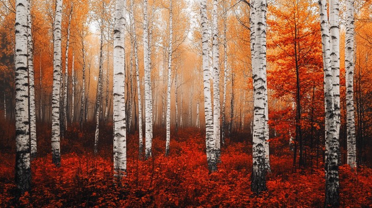 Free Autumn Birch Forest Image - Autumn, Birch, Forest | Download at ...