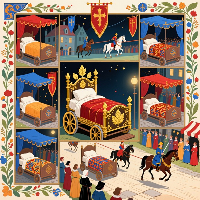 Medieval Races Free Medieval Bed Racing Image - Medieval, Tournament, Beds | Download ...