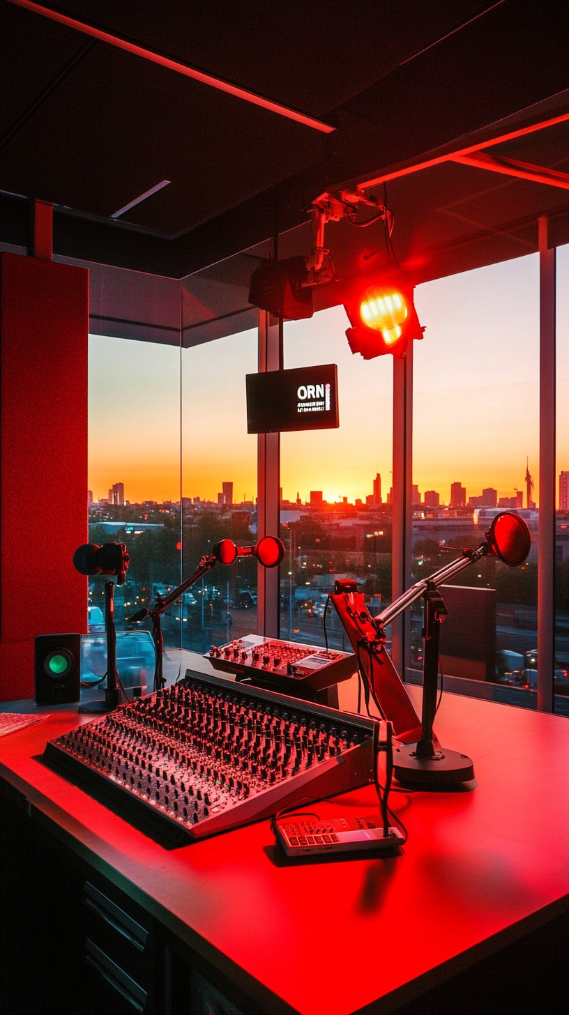 Studio Radiowe Free Radio studio sunset Image - Radio, Studio, Sunset | Download at ...