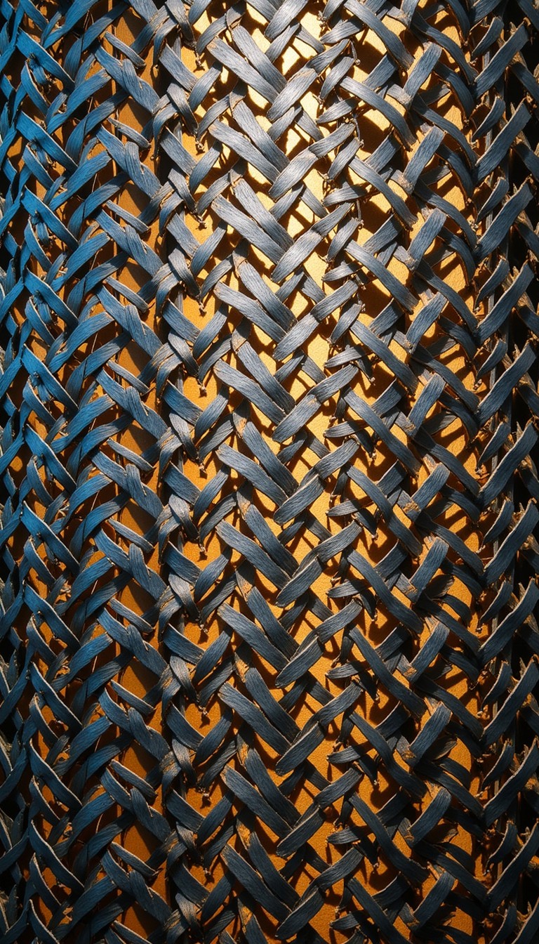 Free Metallic Organic Weave Image - Herringbone, Woven, Metallic ...