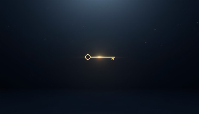 Free Golden Cosmic Key Image - Key, Golden, Cosmic | Download at StockCake