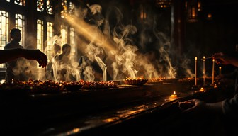 Free Sacred Temple Offerings Image - Temple, Incense, Candles ...