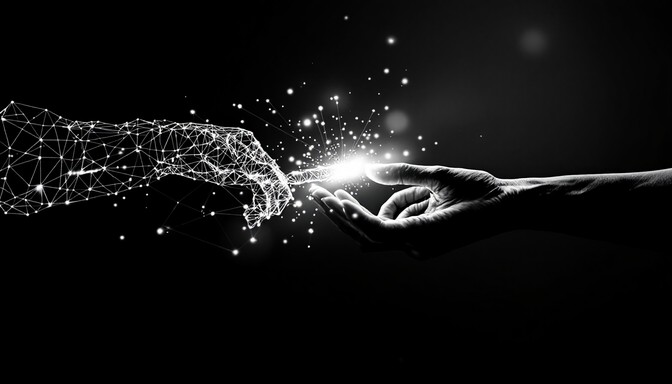 Transformative Humanity Free Digital Human Convergence Image - Digital, Human, Wireframe ...