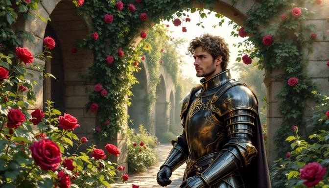 Free Knight Among Roses Image - Knight, Armor, Medieval | Download at ...