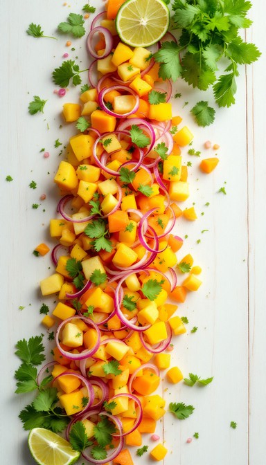 Salsa Chunks Free Tropical Mango Salsa Image - Tropical, Mango, Salsa | Download at ...