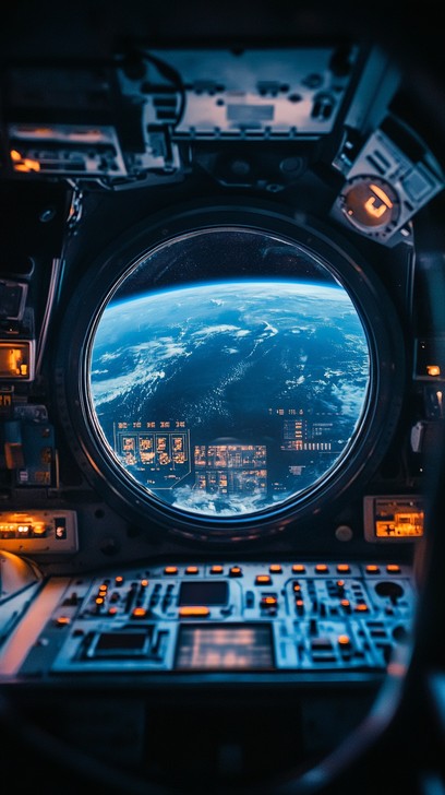 Rocket Window View Free Spacecraft Window View Image - Spacecraft, Window, Earth ...