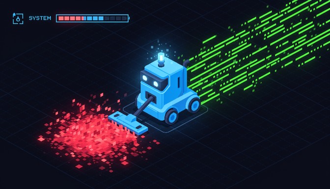 Free Digital Cleanup Process Image - Robot, Cyberspace, Digital ...