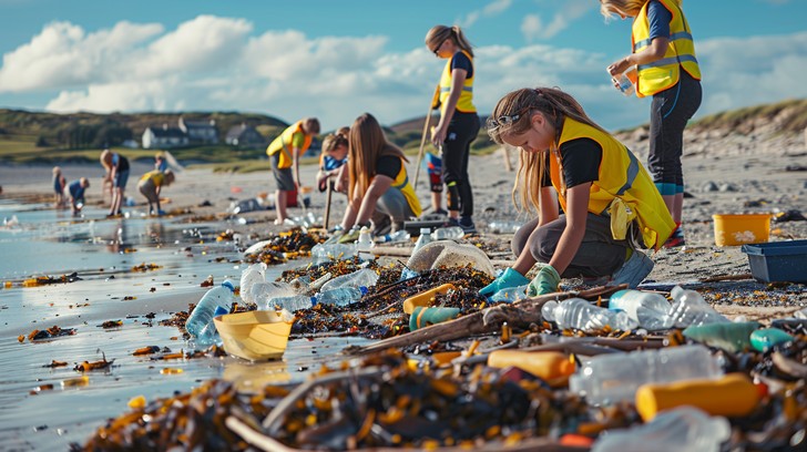 Free Beach Cleanup Effort Image - Beach, Cleanup, Volunteers | Download ...