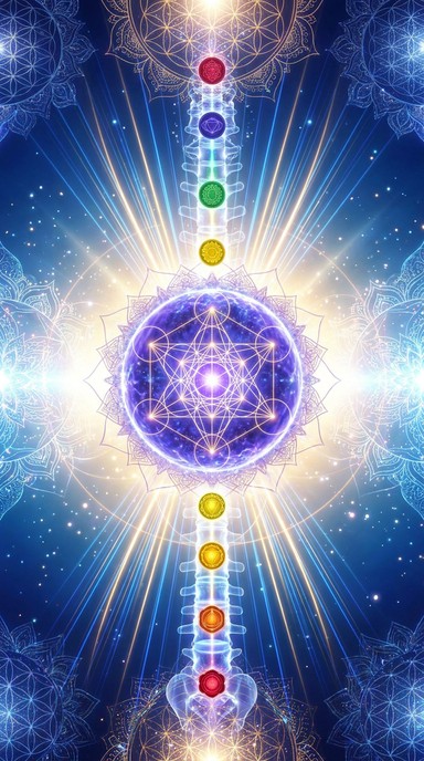 Free Cosmic Chakra Visualization Image - Chakra, Meditation, Spiritual ...
