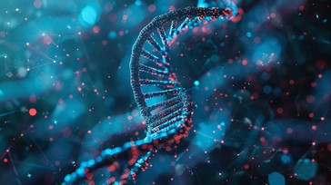 Free DNA Visualization Abstract Image - Dna, Genetics, Science ...