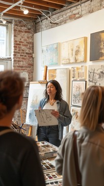 Discussion Artist Free Art Gallery Discussion Image - Art, Gallery, Woman | Download at ...