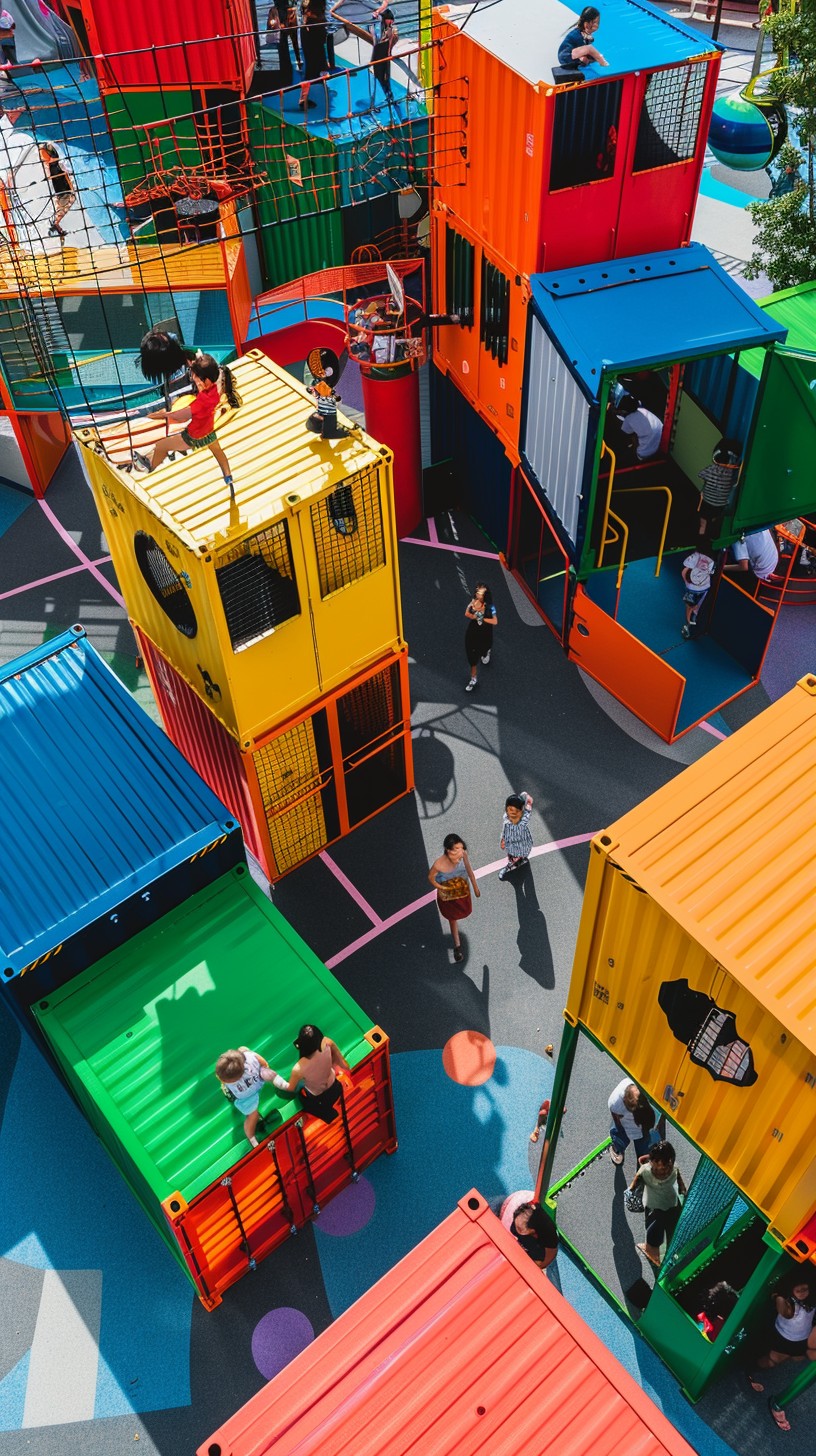 Free Colorful Playground Fun Image - Playground, Vibrant, Children ...