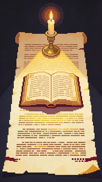 Free Ancient Knowledge Glows Image - Pixel, Book, Candle | Download at ...
