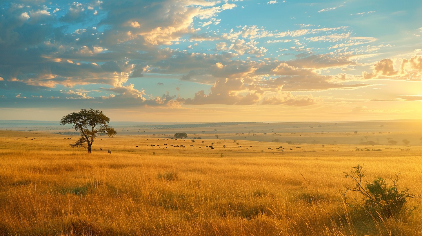 Free Sunset African Savannah Image - Sunset, Savannah, Africa ...