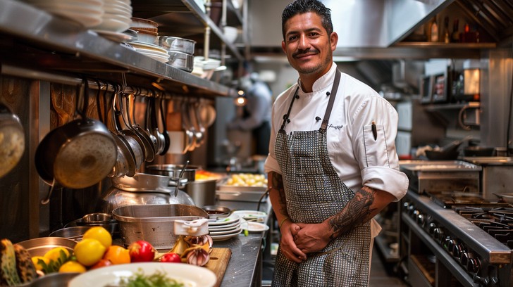 Free Chef in kitchen Image - Chef, Kitchen, Cooking | Download at StockCake