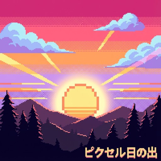 Free Pixel Sunrise Dreams Image - Sunrise, Sunset, Pixel | Download at ...