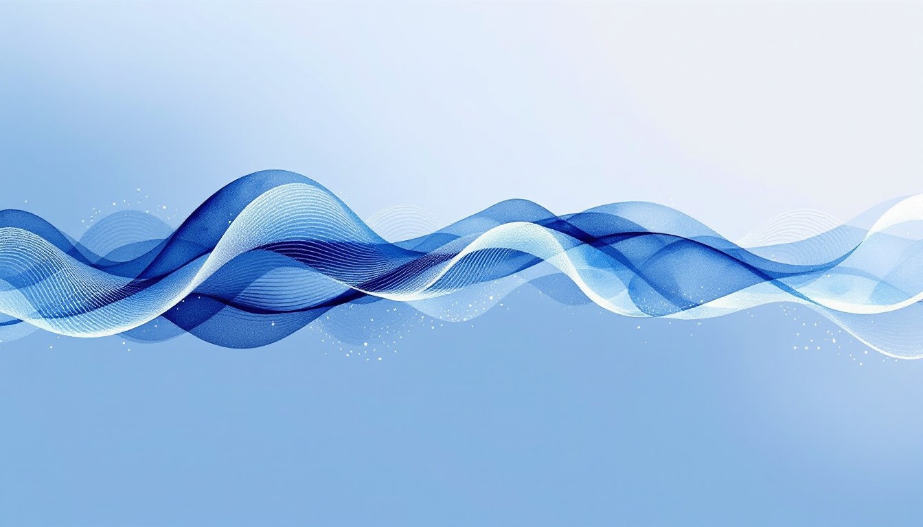 Free Flowing Sound Waves Image - Waves, Blue, Minimal | Download at ...