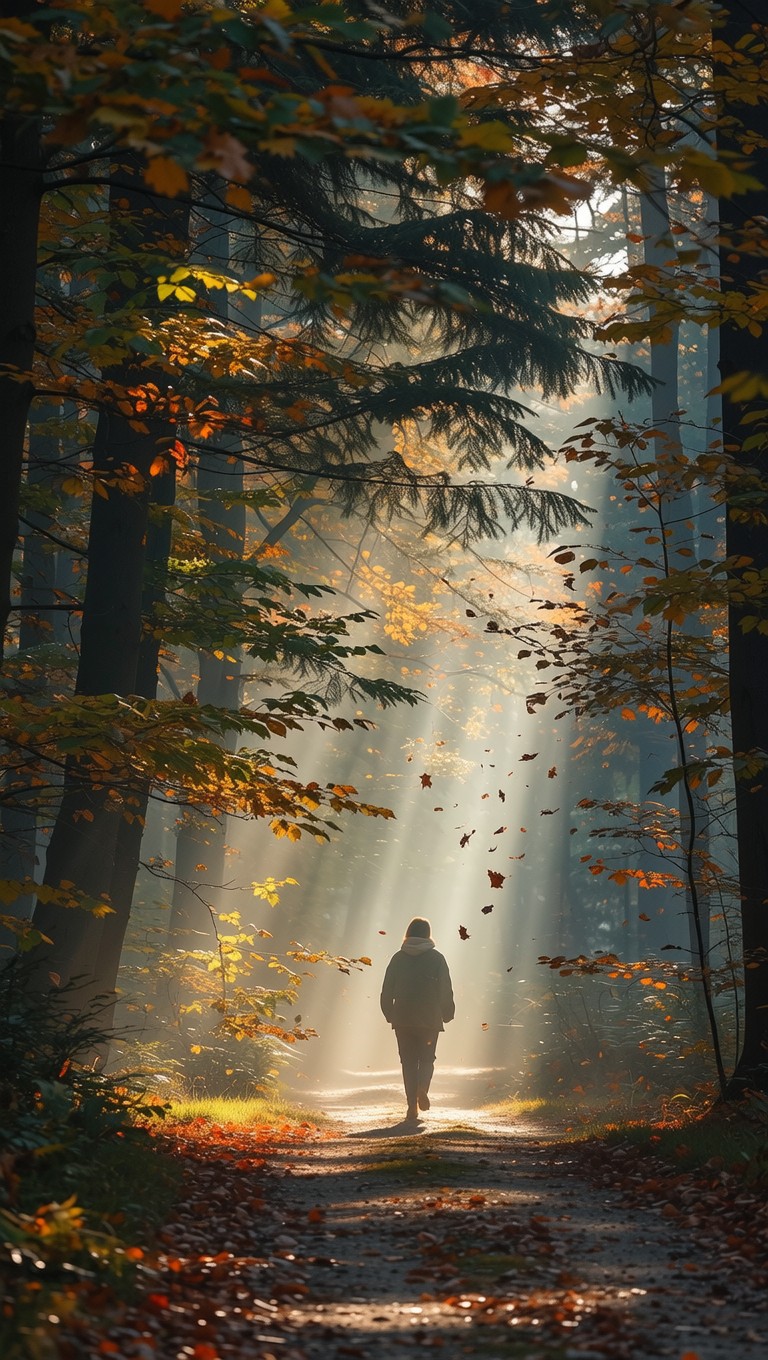 Free Autumn forest journey Photo - Forest, Autumn, Path | Download at ...