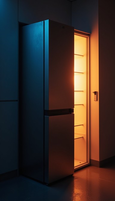 Dramatic Fridge Free Midnight Fridge Glow Image - Refrigerator, Glow, Kitchen ...