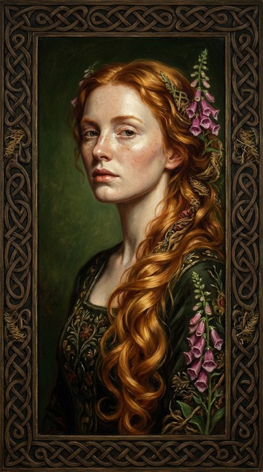 Free Celtic Redhead Beauty Image - Redhead, Portrait, Woman | Download ...