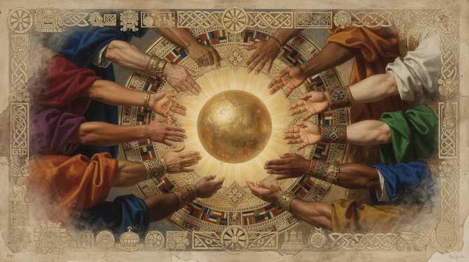Unity Painting Renaissance Free Unity Through Diversity Image - Unity, Diversity, Hands | Download ...