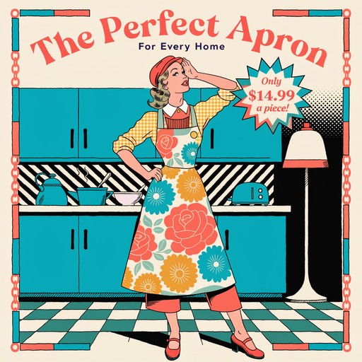 Free Retro Apron Advertisement Image - Retro, Vintage, 1950s | Download ...