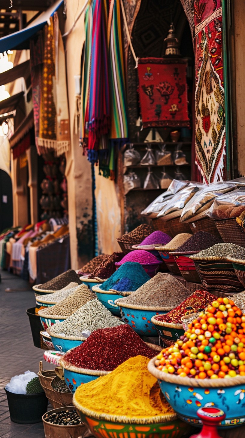 Exquisite Color Market Free Colorful Market Spices Image - Market, Spices, Textiles | Download ...