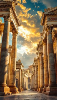 Free Majestic Roman Columns Image - Columns, Marble, Architecture ...