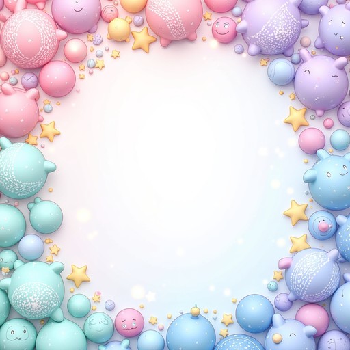 Pastel Pacifier Border Free Pastel Border Stock AI Images | StockCake