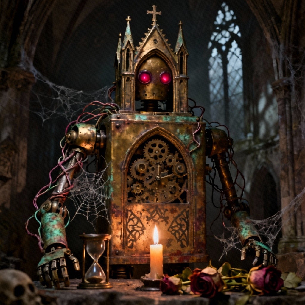 Free Gothic Mechanical Guardian Image - Gothic, Mechanical, Automaton ...