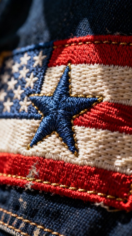 Free Patriotic Thread Artistry Photo - Embroidery, Textile, Patriotic ...
