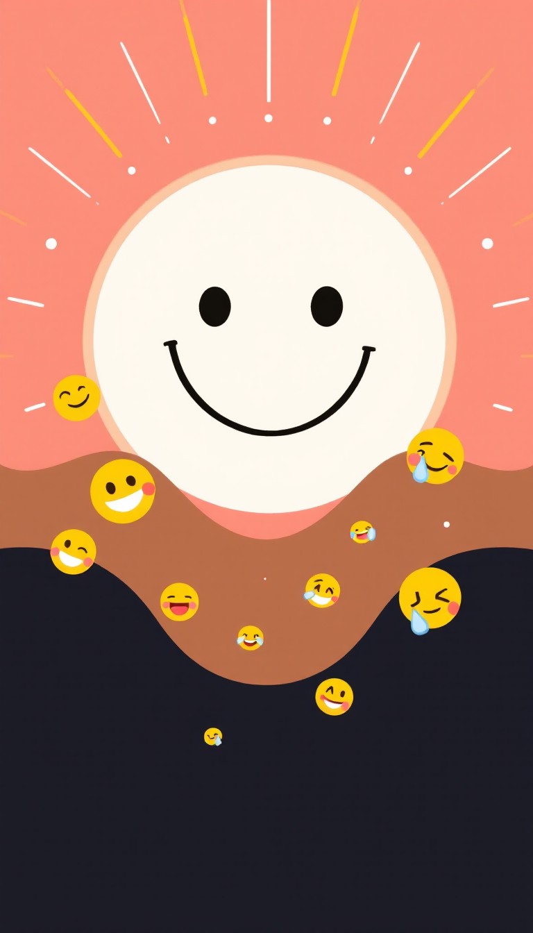Free Radiant Happy Face Image - Happy, Smile, Minimalist | Download at ...