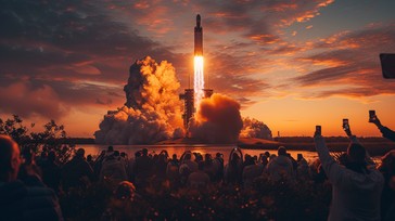 Free Rocket Launch Spectacle Image - Rocket, Launch, Crowd | Download ...