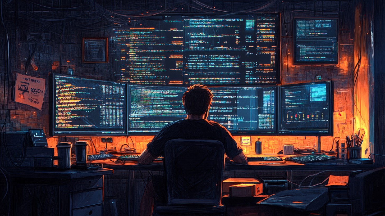 Free Cybersecurity Command Center Image - Cybersecurity, Hacker ...