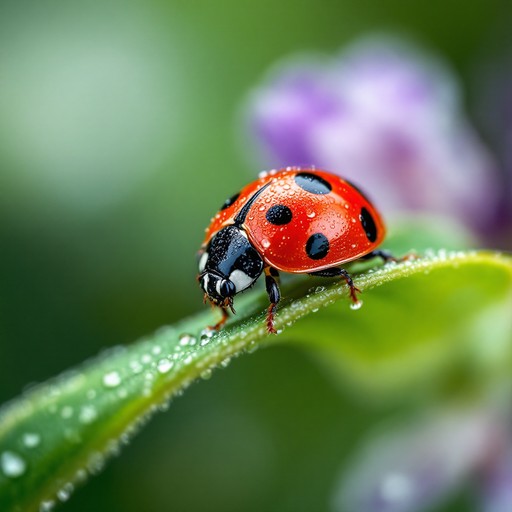 Download Ladybug Dew Parade Image - Ladybugs, Beetles, Insects | StockCake