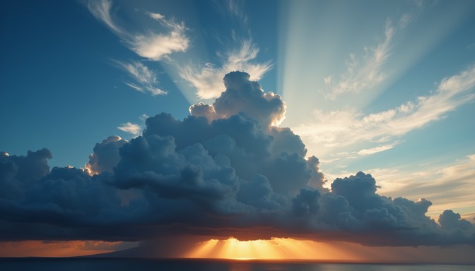 Free Dramatic Storm Light Image | Download at StockCake