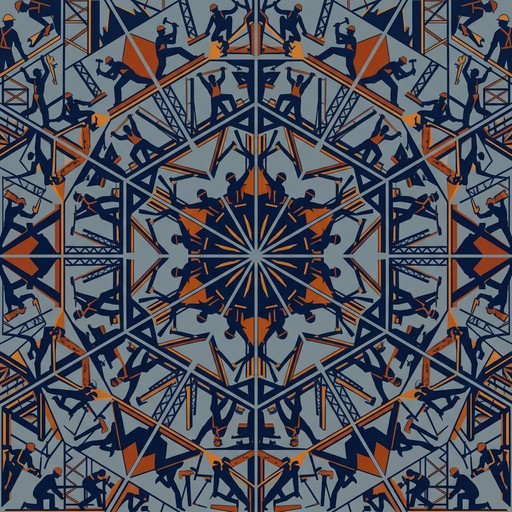 Free Industrial Labor Pattern Image - Geometric, Pattern, Workers ...