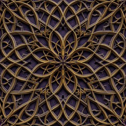 Free Gothic Golden Pattern Image - Gothic, Medieval, Geometric ...