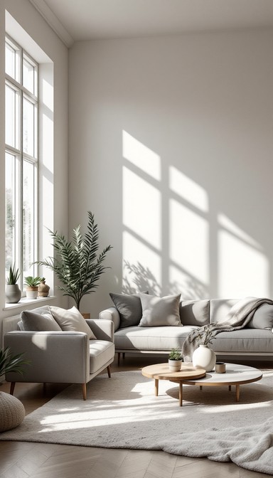 Free Serene Scandinavian Bedroom Image - Minimalist, Scandinavian ...