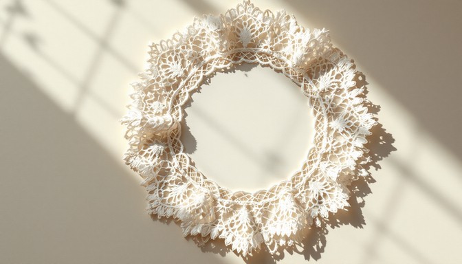 Free Delicate Lace Circle Image | Download at StockCake