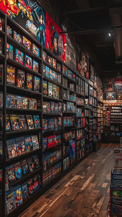 Free Comic Store Interior Image - Comics, Store, Books | Download at ...