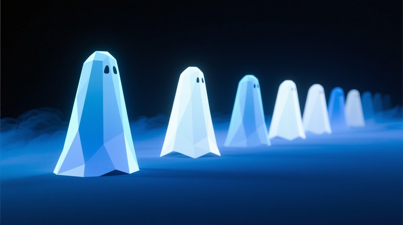 Free Ghostly Blue Procession Image - Ghost, Spirits, Phantoms ...