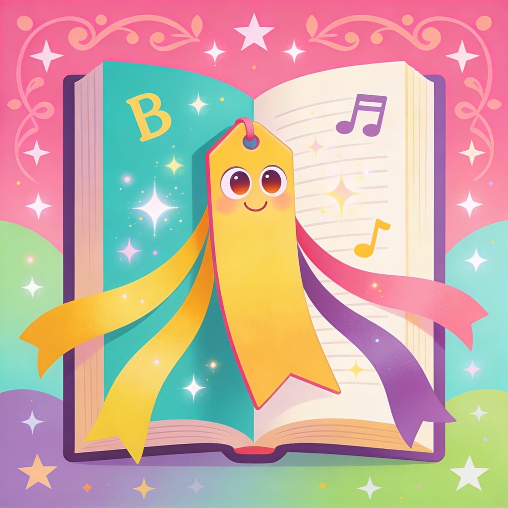 Free Magical Bookmark Friend Image - Bookmark, Character, Illustration ...