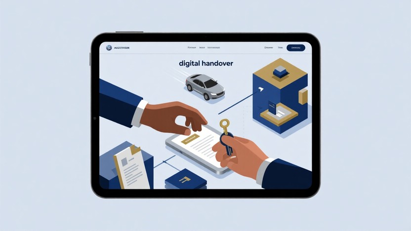 Free Digital Car Handover Image | Download at StockCake