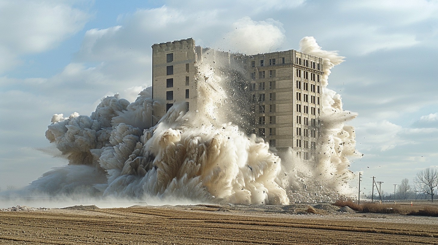 Free Building Demolition Collapse Image - Demolition, Building ...