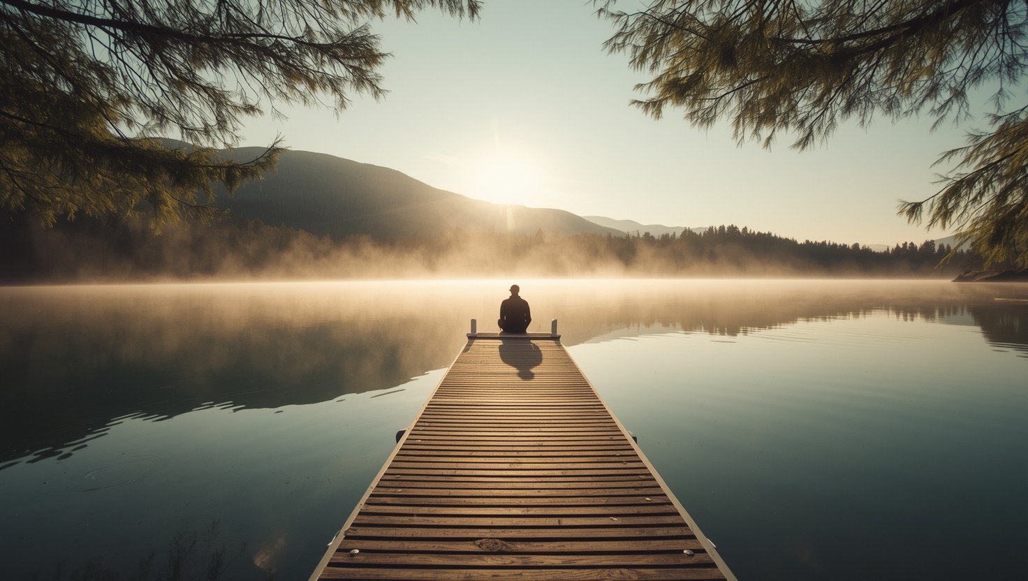 Free Dock of Tranquility Photo - Tranquility, Lakeside, Reflection ...